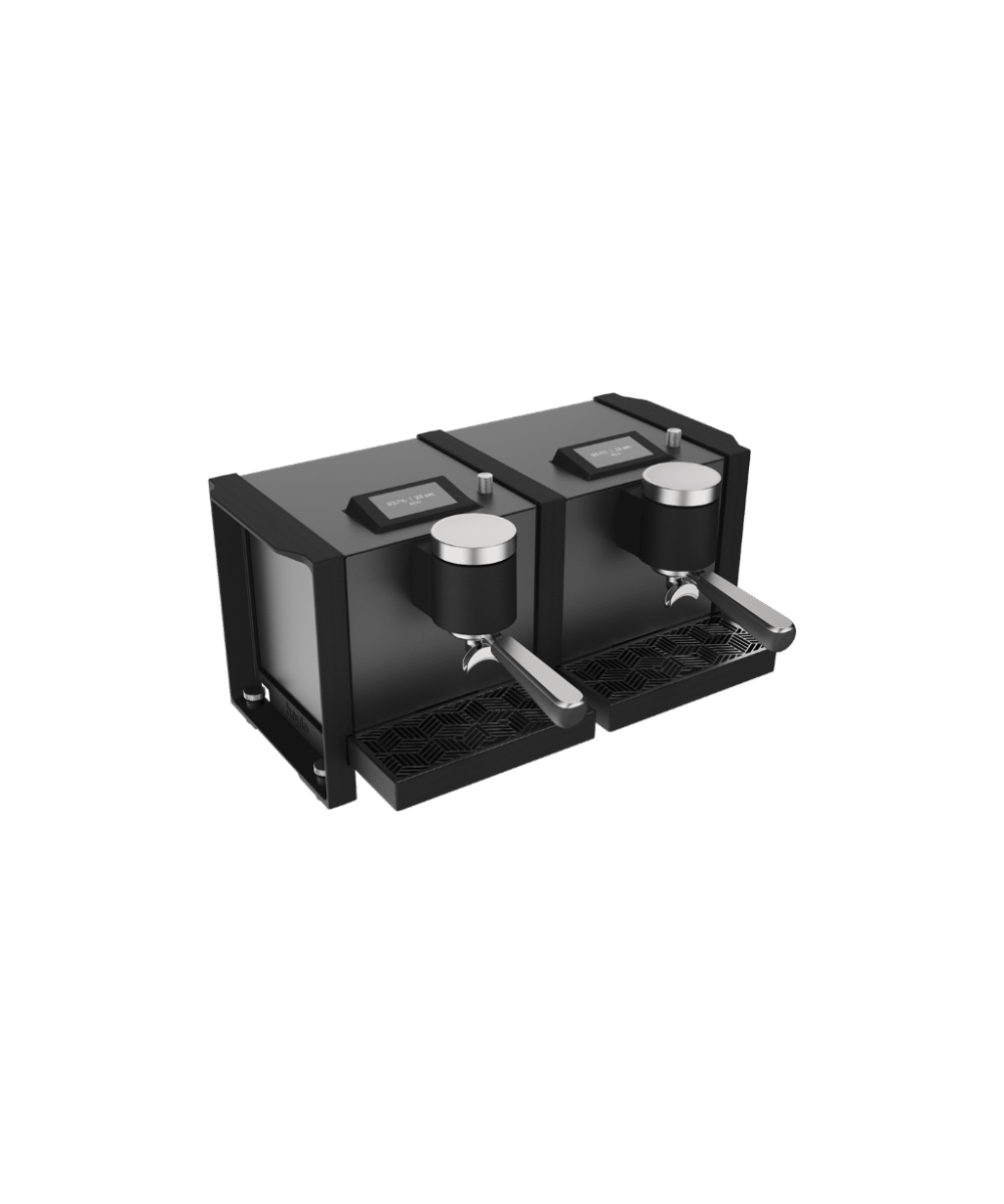 Two Heylo Coffee modules side by side, modular setup