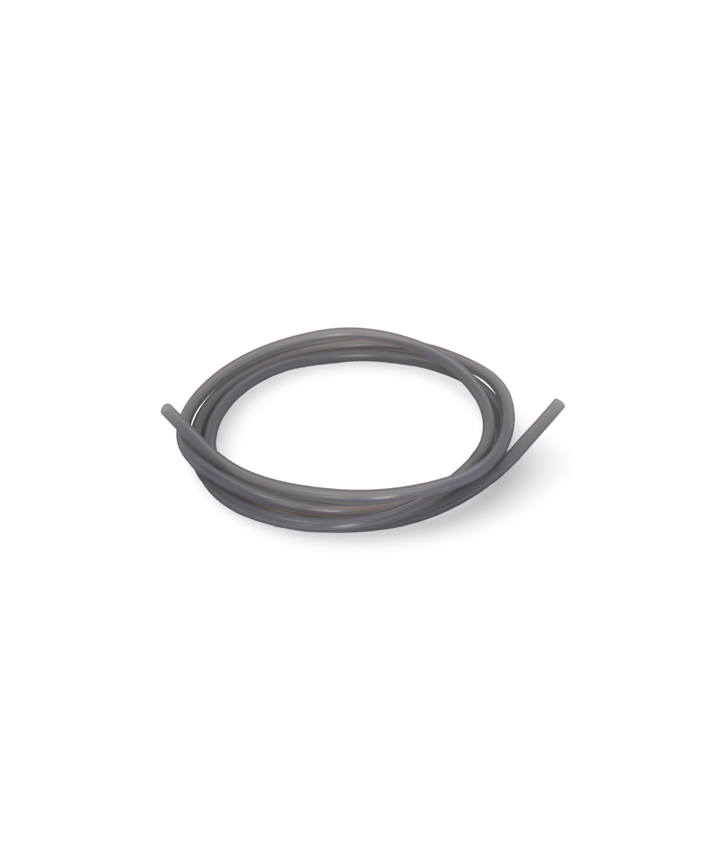 Silicone Hose 4x2mm Black/Transparent (2m) | solino.gr