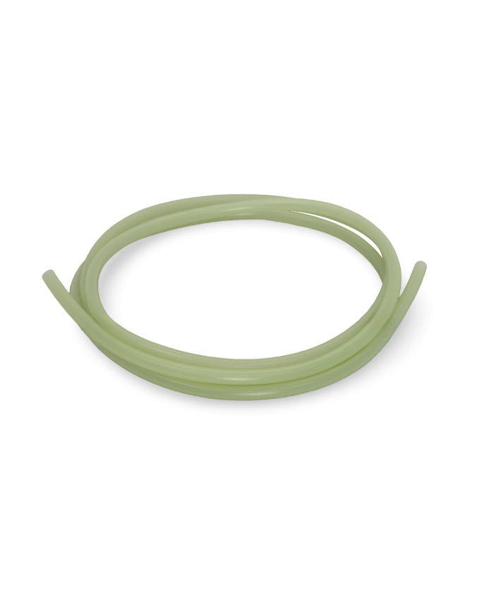 Hose 5.0x1.5 Silicone Green (2m) | Solino | Solino.gr