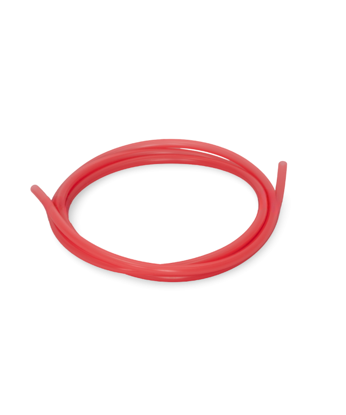 Hose 5.0x1.5 Silicone Red (2m) | Solino | Solino.gr