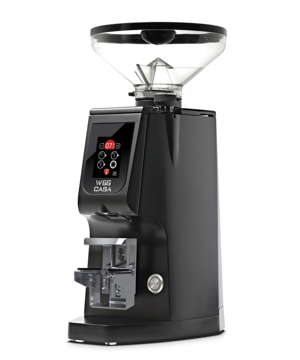 Eureka Atom W 65 Casa Matt Black | Grind by Weight | Solino.gr