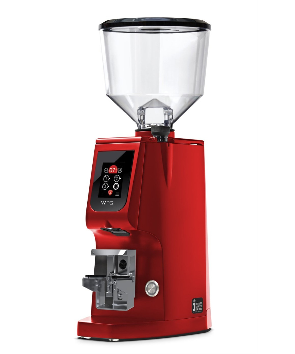 Eureka Atom W 75 Ferrari Red | Grind by Weight | Solino.gr