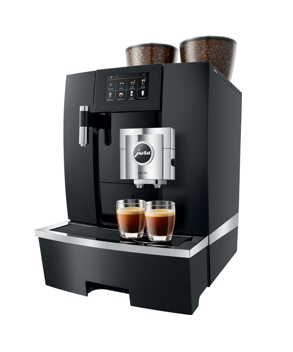 Jura GIGA X8c Aluminium Schwarz EB 15570