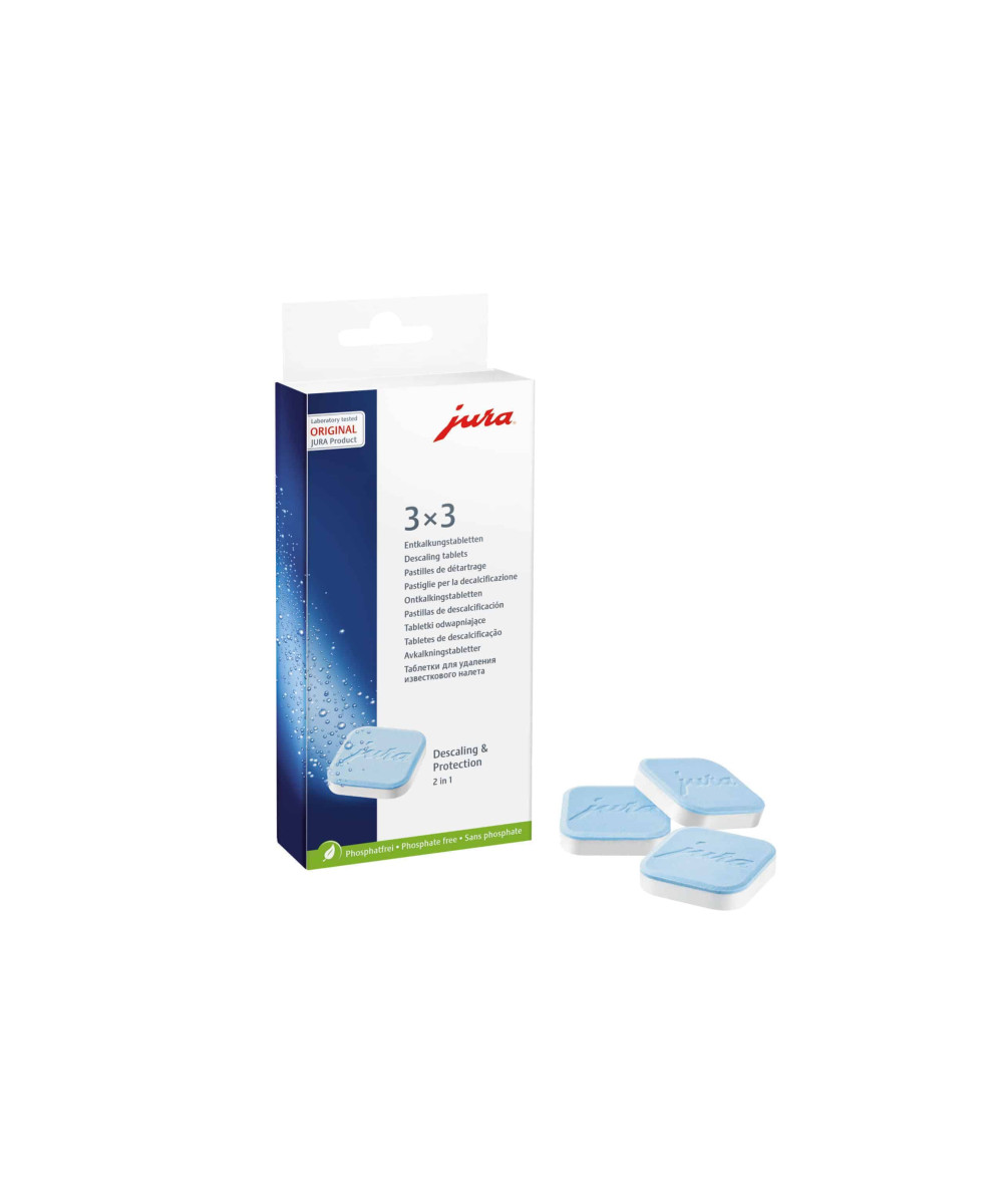 Jura 2-phase descaling tablets 3 x 3 - 61848