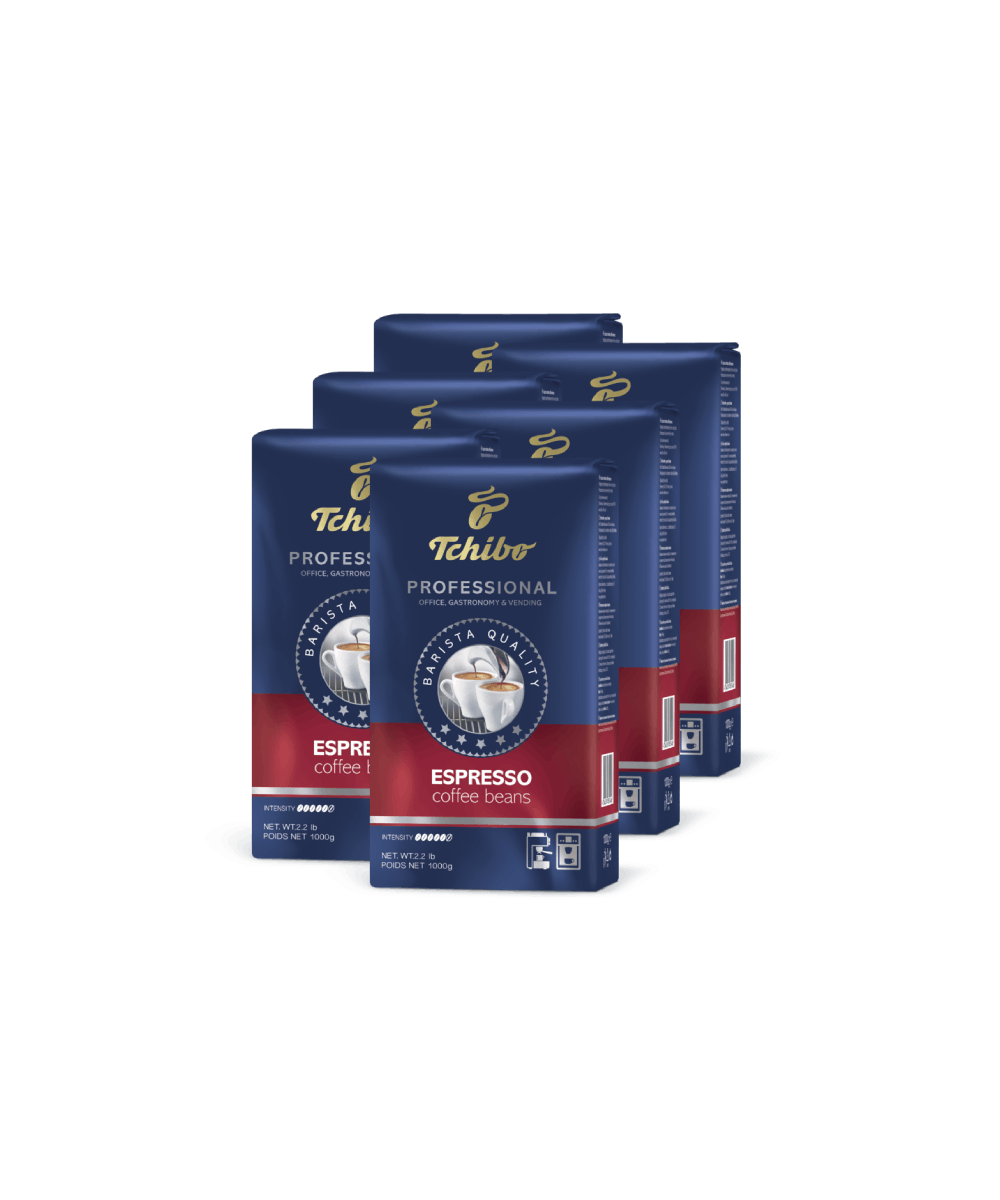 Tchibo Επαγγελματική Espresso Καφές σε κόκκους (6x1kg Σακούλα) | Solino.gr