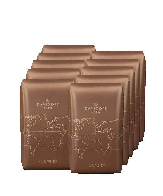 Davidoff Cafe Creme Coffee Beans (10x500g Bags)