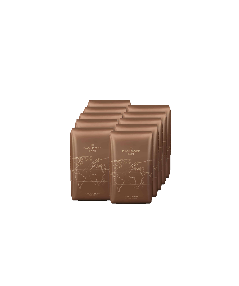 Davidoff Cafe Creme Καφές σε κόκκους (Συσκευασία 10x500g) | Solino.gr