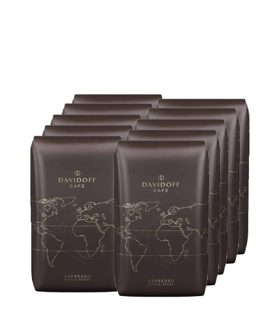 Davidoff Cafe Espresso Καφές σε κόκκους (Συσκευασία 10x500g)