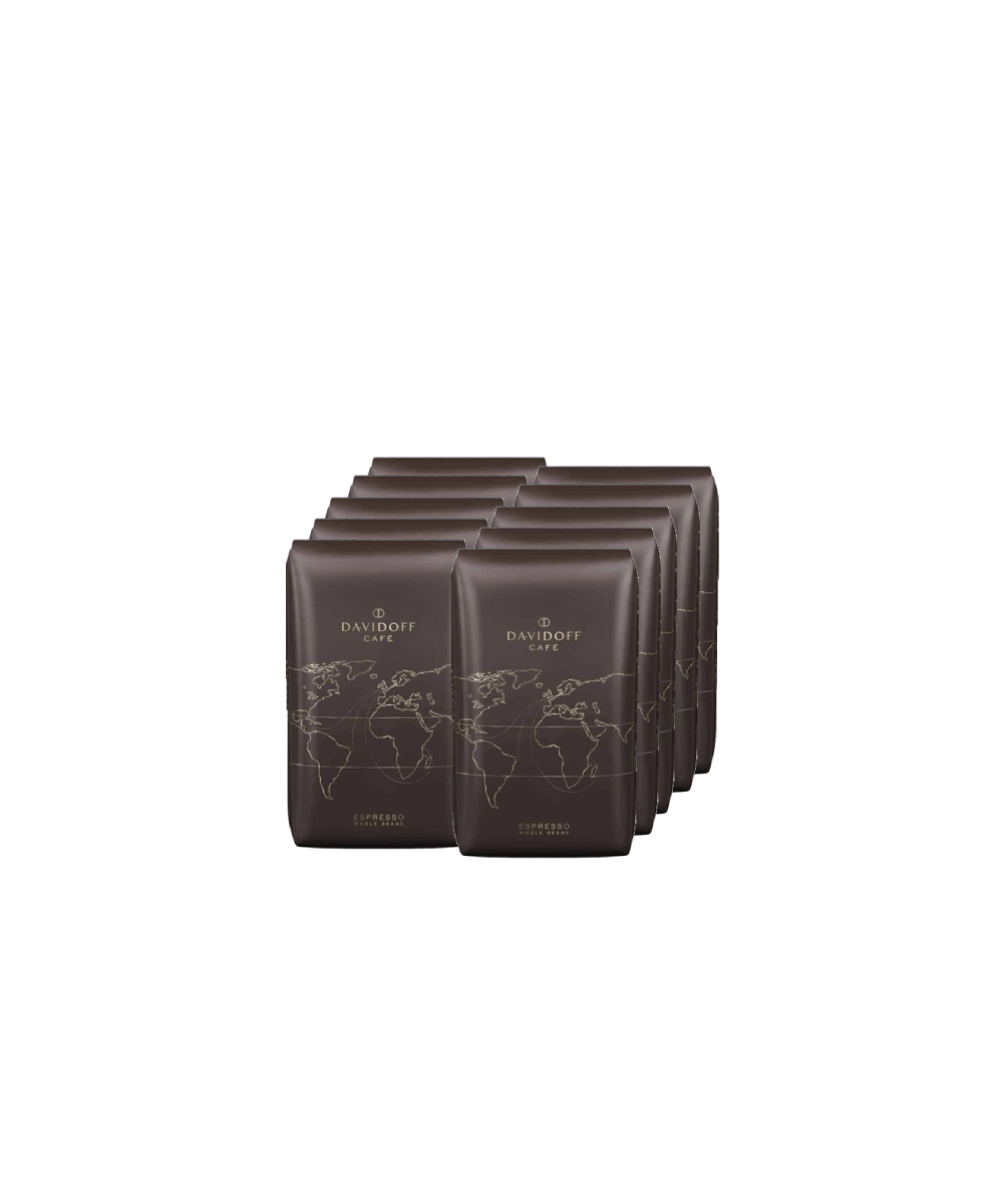 Davidoff Cafe Espresso Καφές σε κόκκους (Συσκευασία 10x500g)