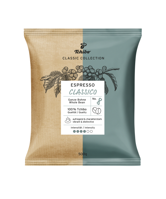 Tchibo Espresso Classico Καφές σε κόκκους (1x500g)