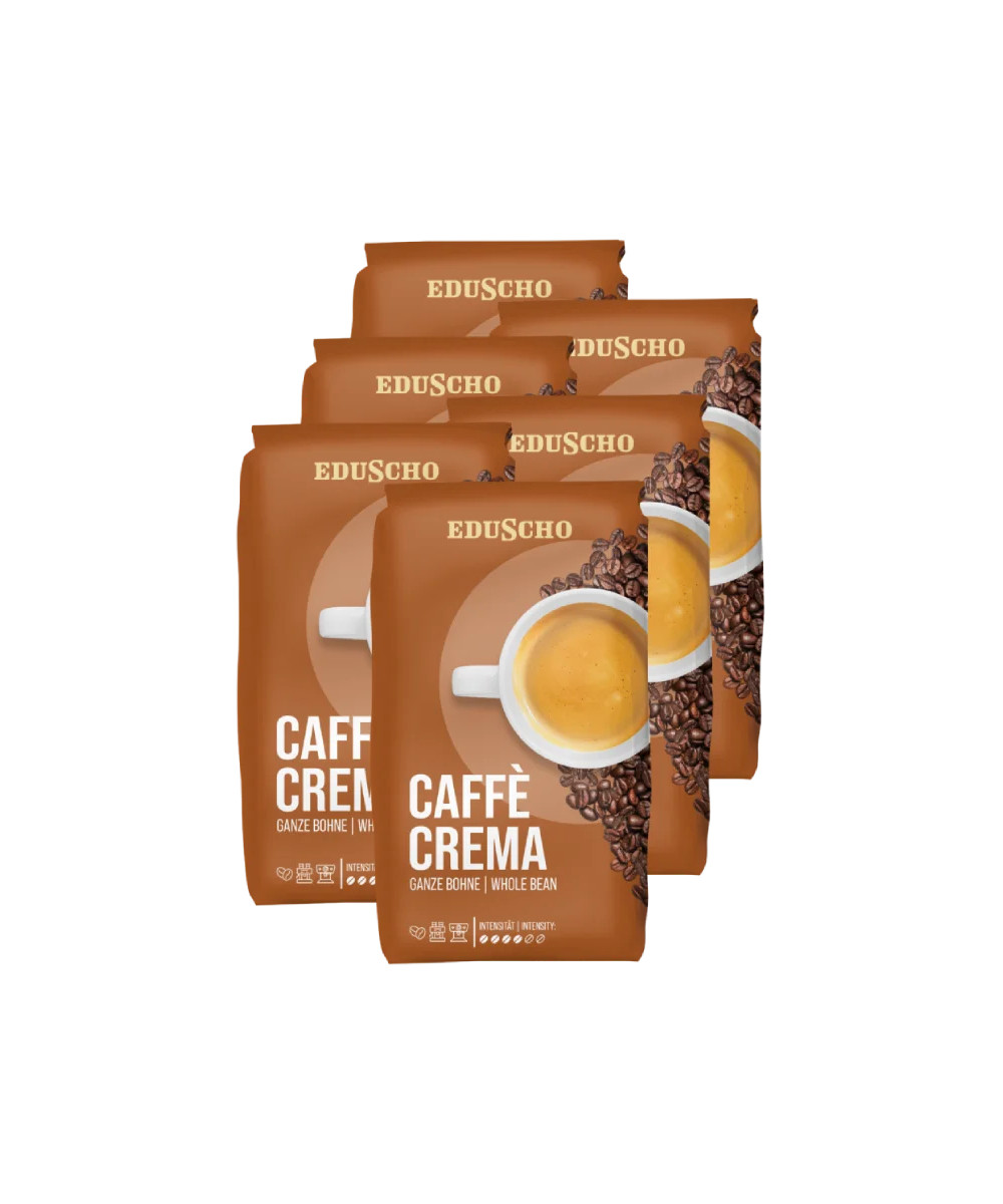 Eduscho Caffe Crema Coffee Beans (6x1kg Bag)
