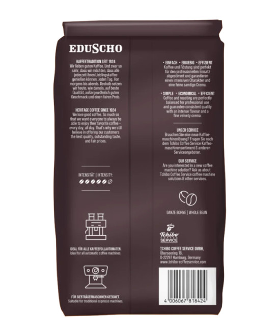 Eduscho Espresso Καφές σε κόκκους (Συσκευασία 1kg) | Solino.gr
