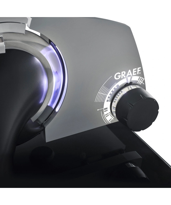 Graef SKS 720 Allesschneider, Mattschwarz | Solino.gr