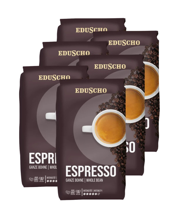 Eduscho Espresso Καφές σε κόκκους (Συσκευασία 6x1kg) | Solino.gr