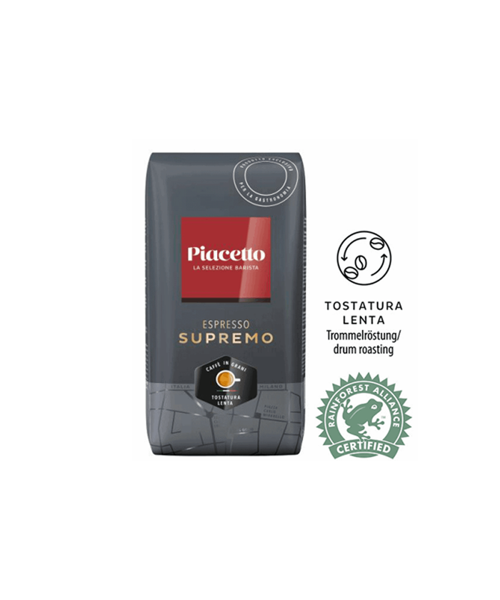 Piacetto Supremo Espresso Kaffeebohnen (1x1kg Beutel) | Solino.gr