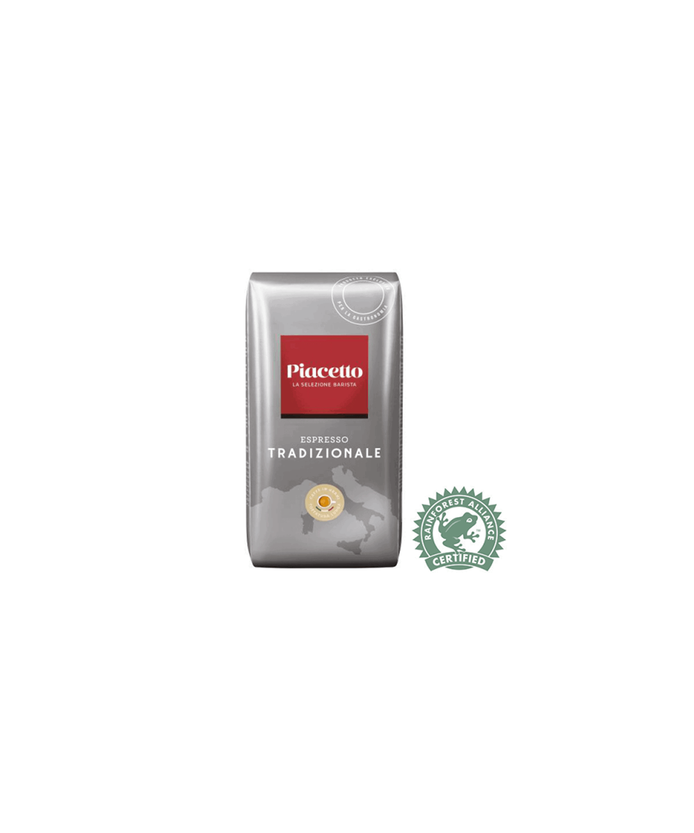 Piacetto Traditionale Espresso Coffee Beans (1x1kg Bag)