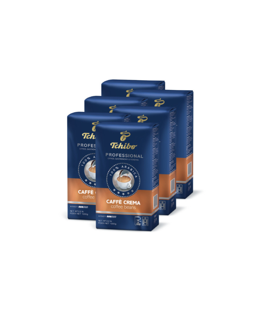 Tchibo Επαγγελματική Caffe Crema Καφές σε κόκκους (6x1kg Σακούλα)