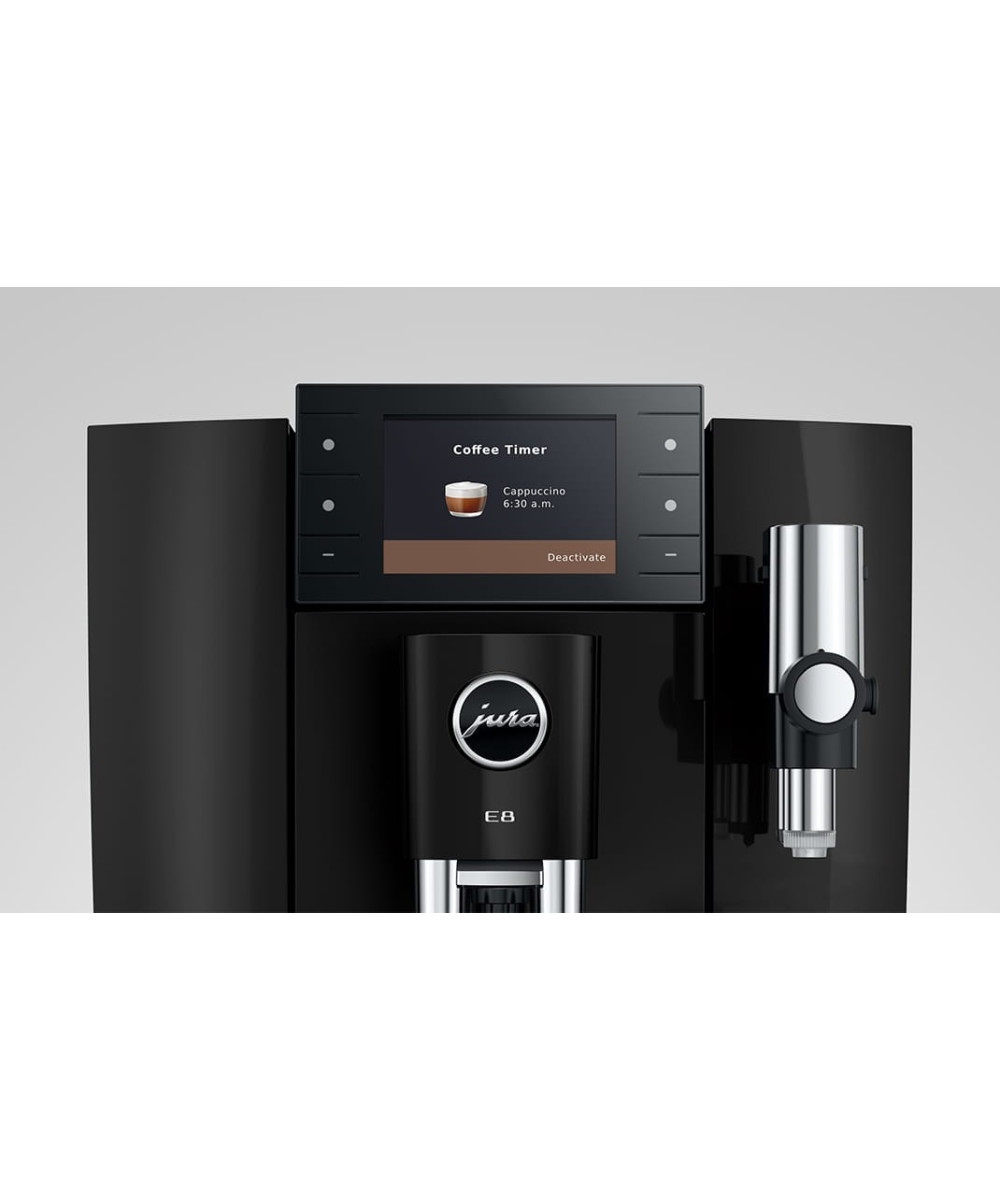 JURA E8 Piano Black (ED) 15745 Αυτόματη Μηχανή Καφέ | Solino.gr