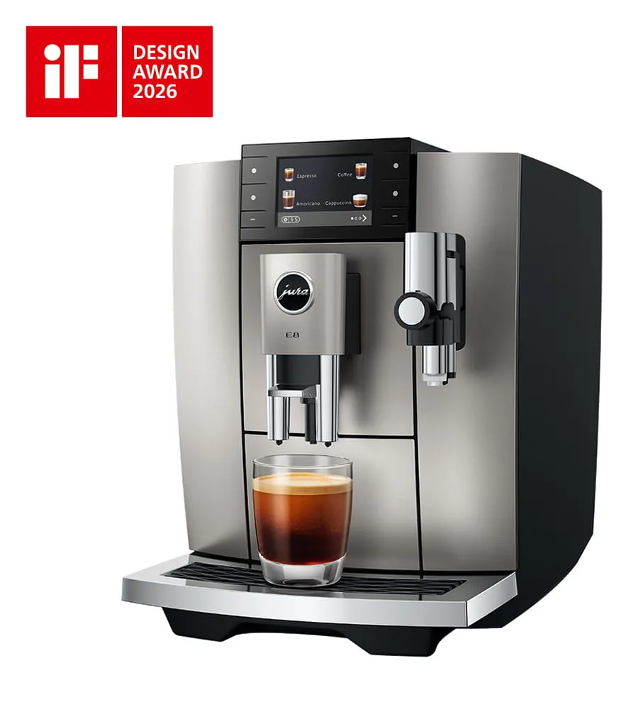 JURA E8 Midnight Silver (ED)