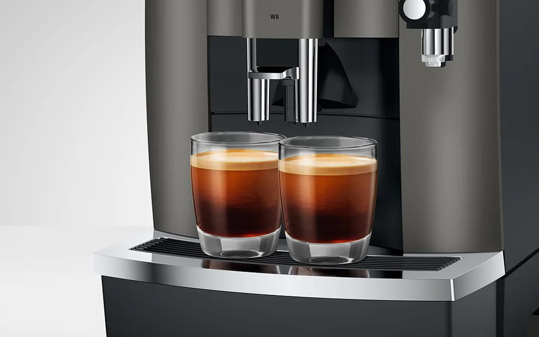 JURA W8 – Kaffeespezialitäten in exquisitem Hochgenuss