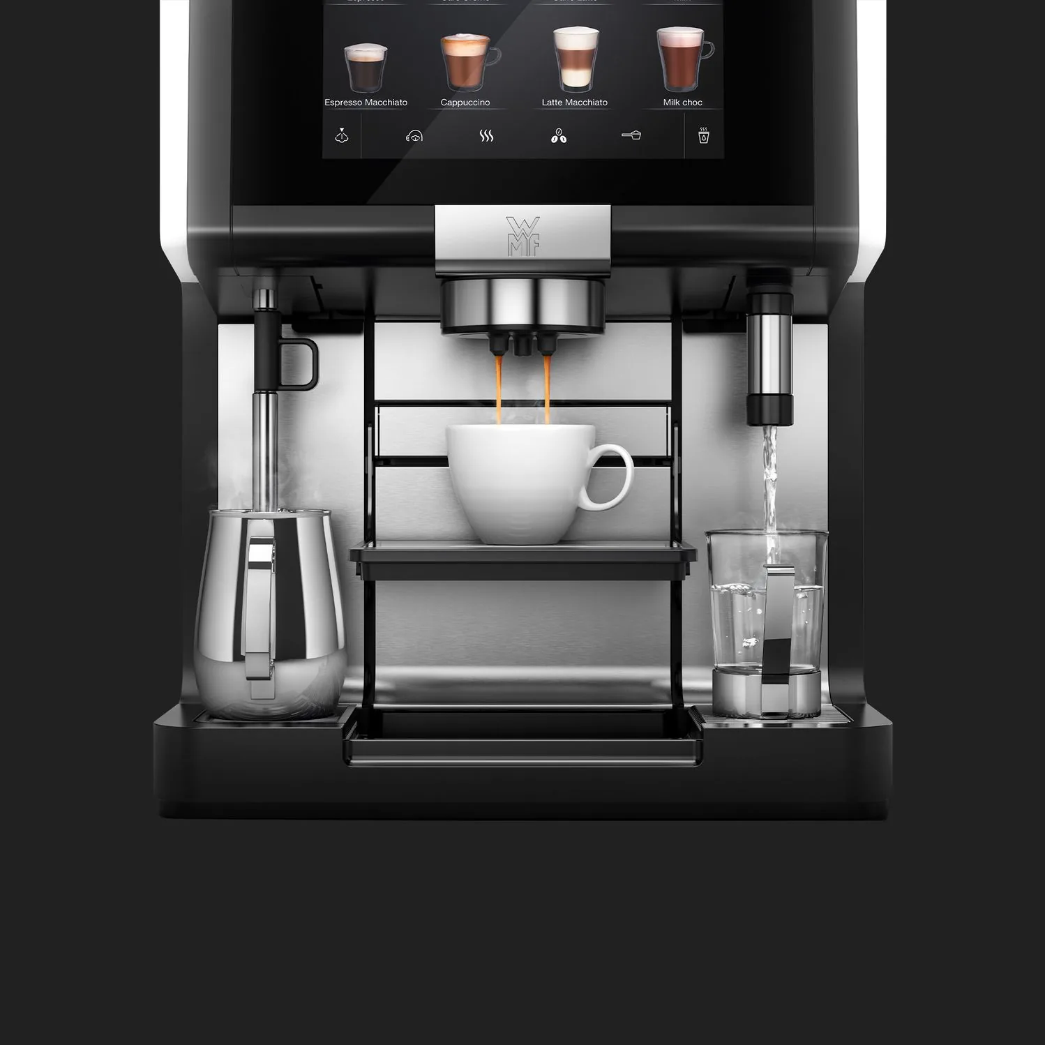 WMF 9000 S+ parallele Zubereitung