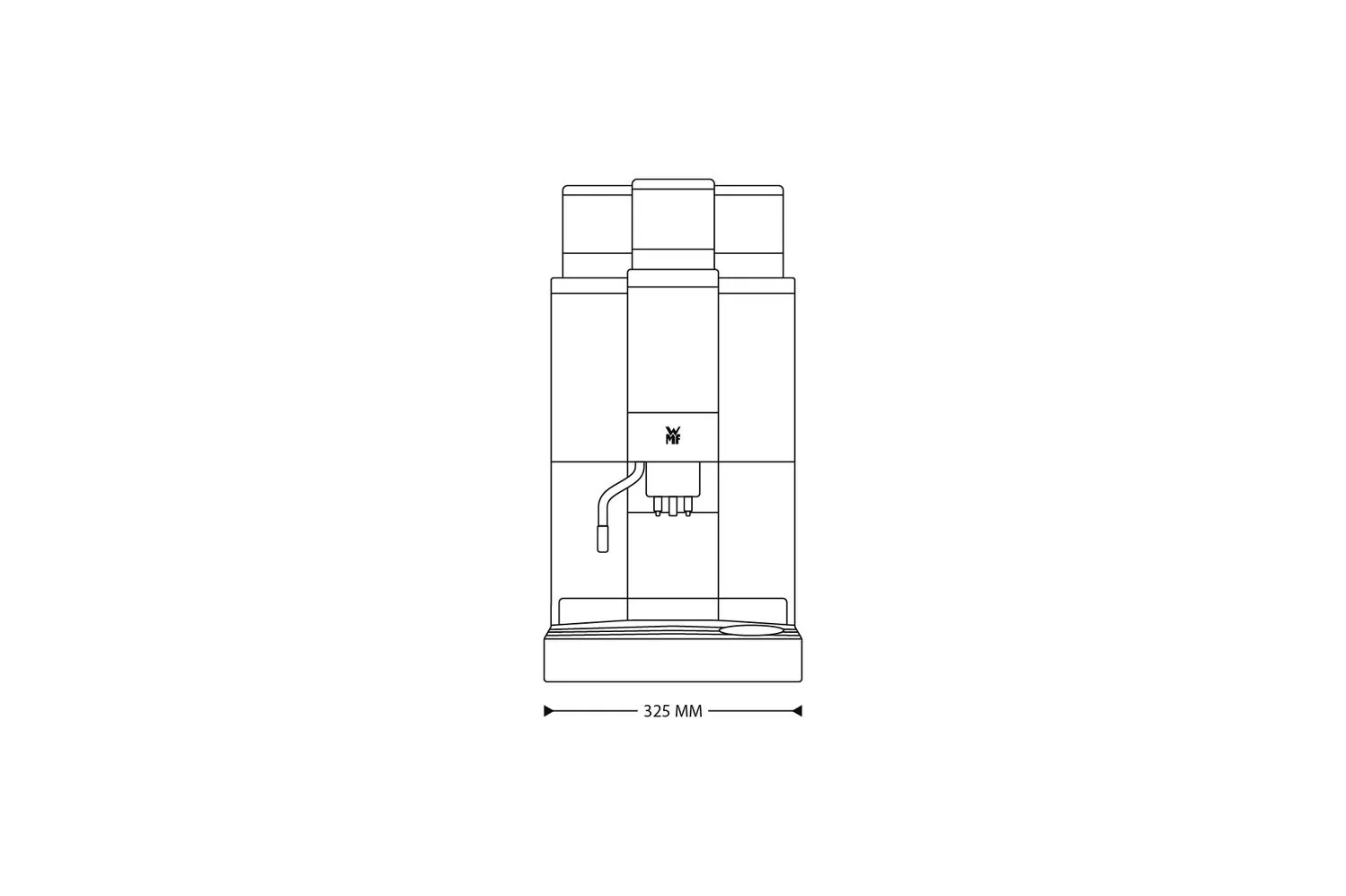 WMF 1300 S professionelles Brühsystem