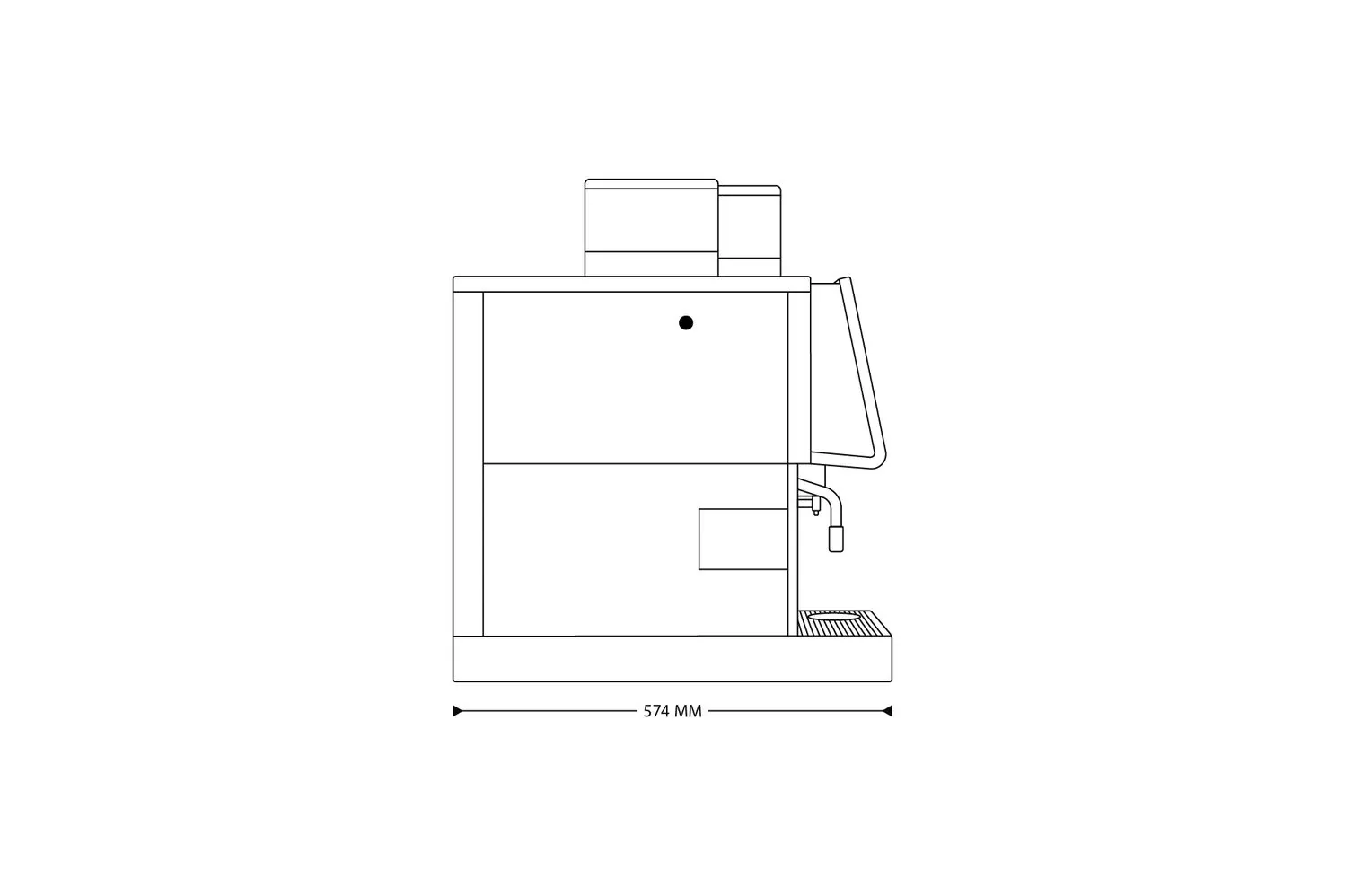 WMF 1300 S Smart Milk System