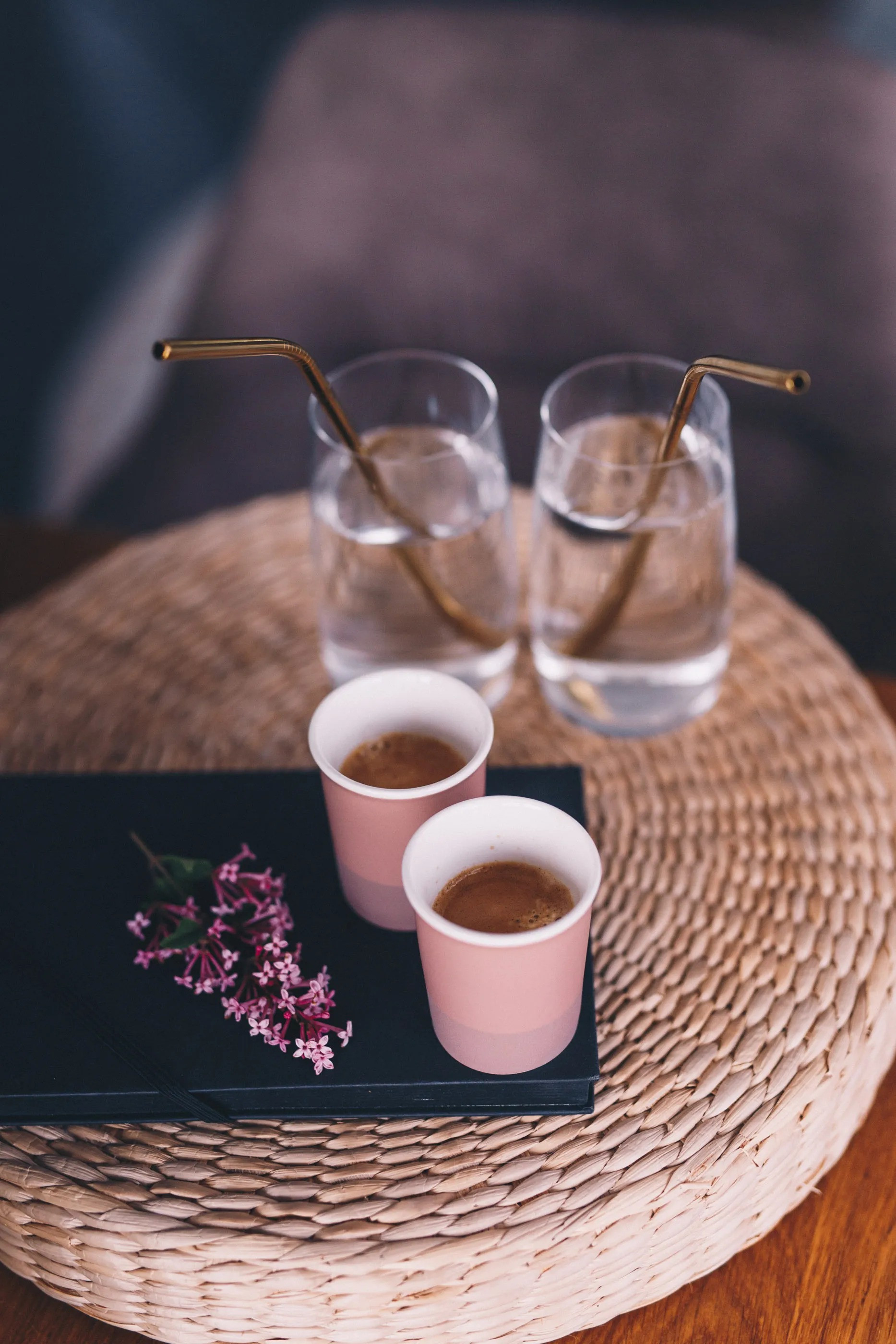 Aromatischer Kaffee und Espresso