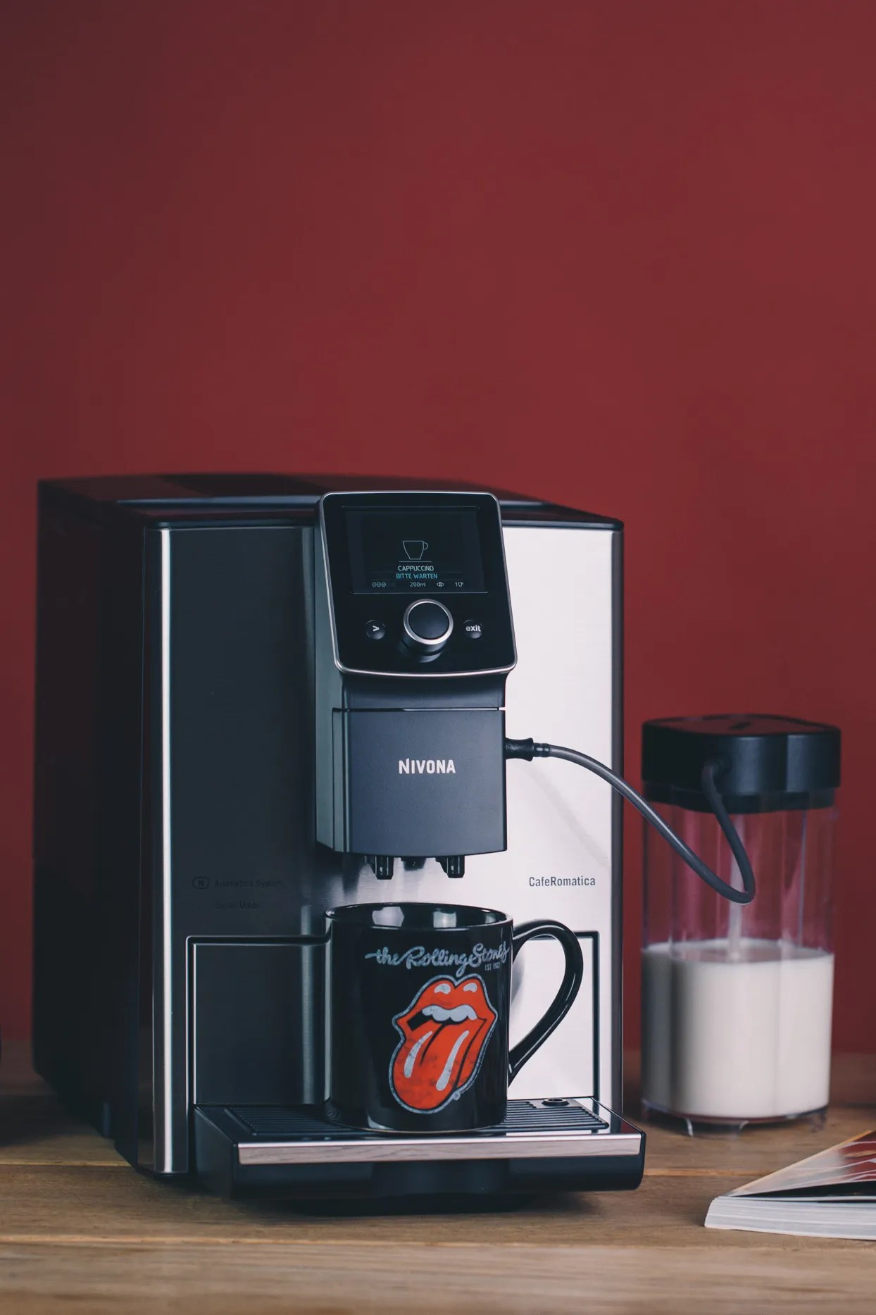 Leichte Reinigung des Milchsystems